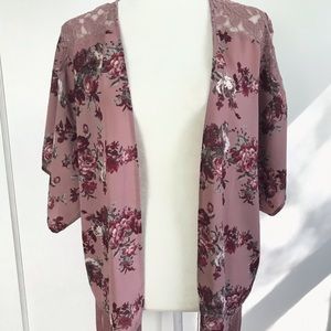 Floral kimono